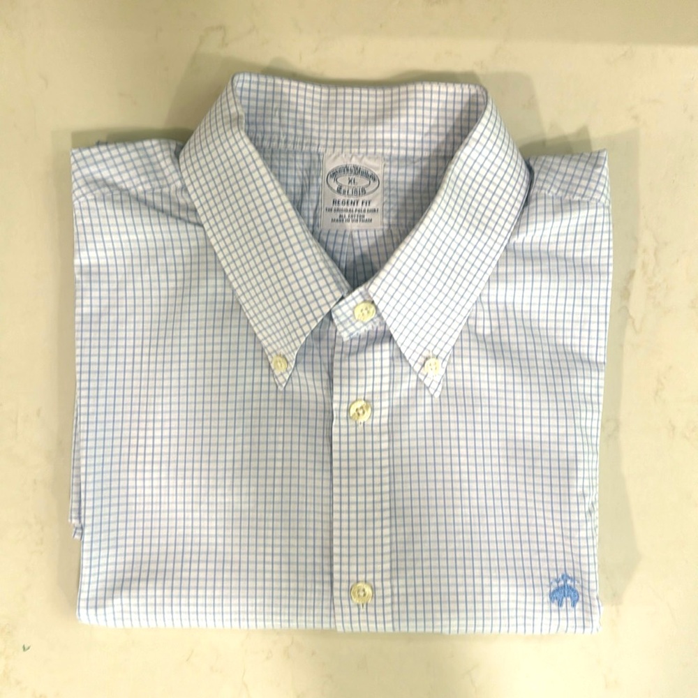 Brand new Dress shirt Brooks and Brothers XL Regent Fit